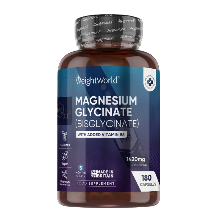 WeightWorld Magnesium Glycinate 1422mg 180 Capsules