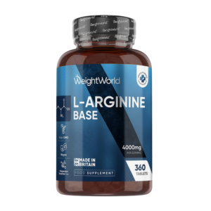 WeightWorld L-Arginine Base 4000mg 360 Tablets