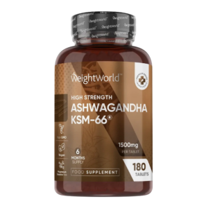 WeightWorld Ashwagandha KSM-66 1500mg 180 Tablets