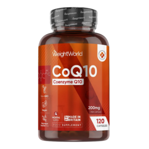 WeightWorld CoQ10 200mg Ubiquinone 120 Capsules