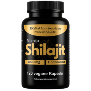 EXVital Mumijo Shilajit 1000mg 120 Vegan Capsules