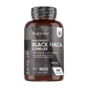 WeightWorld Black Maca Complex 5550mg 180 Capsules