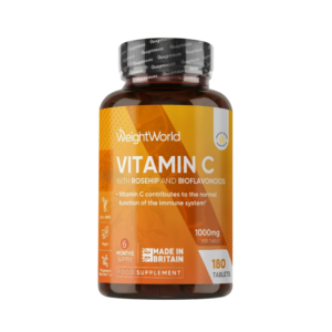 WeightWorld Vitamin C + Rosehips & Bioflavonoids 1000 mg