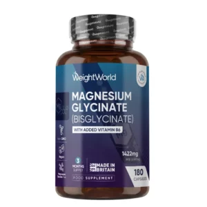 weightworld magnesium glycinate 1422mg 180 capsules