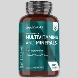 multivitamins and minerals weightworld 400 tablets