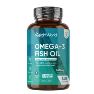 omega fish oil softgel uk front