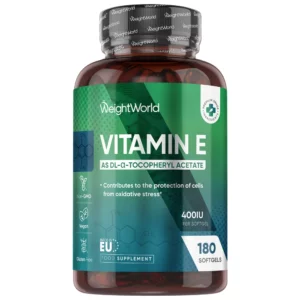 vitamin e capsules uk front